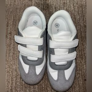 Cat & Jack Gray and White Kids Sneakers